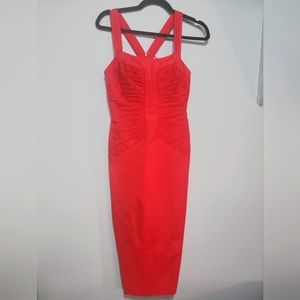 Asos Red Bodycon Dress